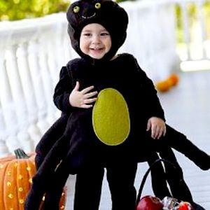 Pottery Barn toddler spider costume